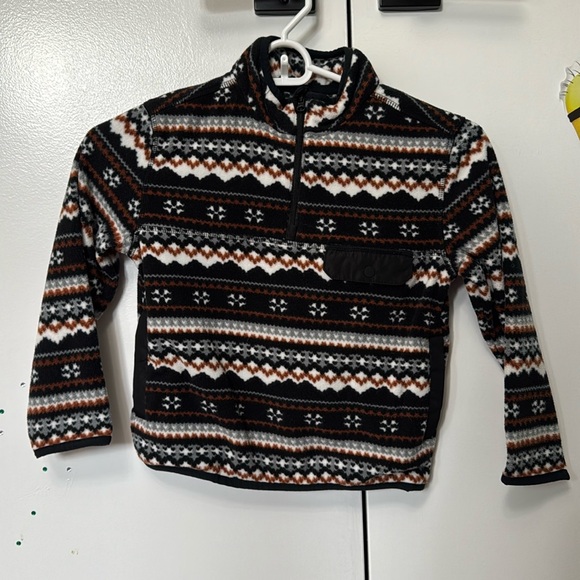 Janie and Jack boys 5 half zip fleece - Picture 1 of 3